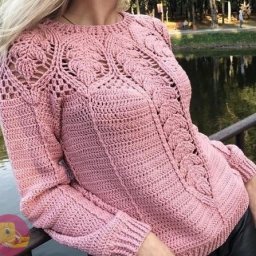 Узор, который вдохновит вас сразу отправиться за крючком и спицами, настолько он красив