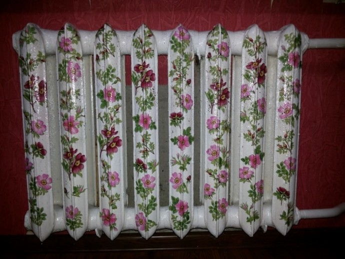 Идеи преображения батарей отопления Идеи преображения батарей отопления