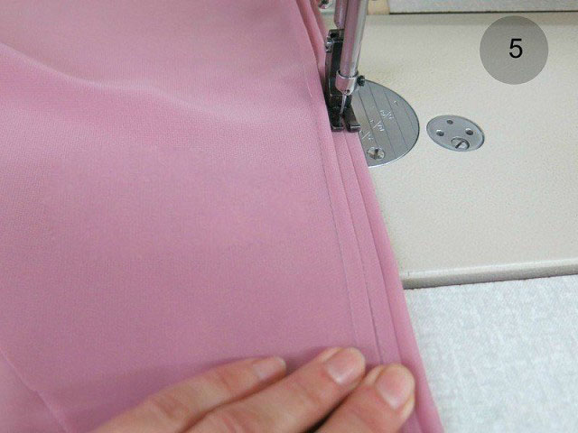 Как сделать декоративные складочки на блузке