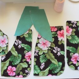 Карман с подкройным бочком