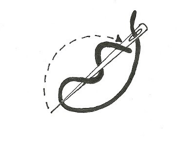 Вышивка в технике французский узелок