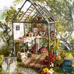 Композиции в виде домиков