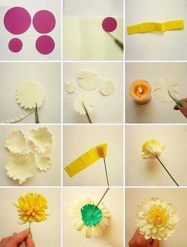 6 мастер-классов по созданию цветов из фоамирана