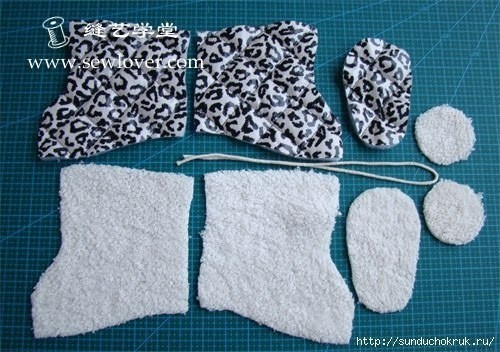 Шьем домашние сапожки для малыша Шьем домашние сапожки для малыша