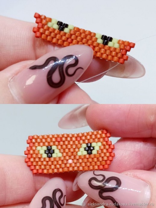 Основы кирпичного плетения из бисера