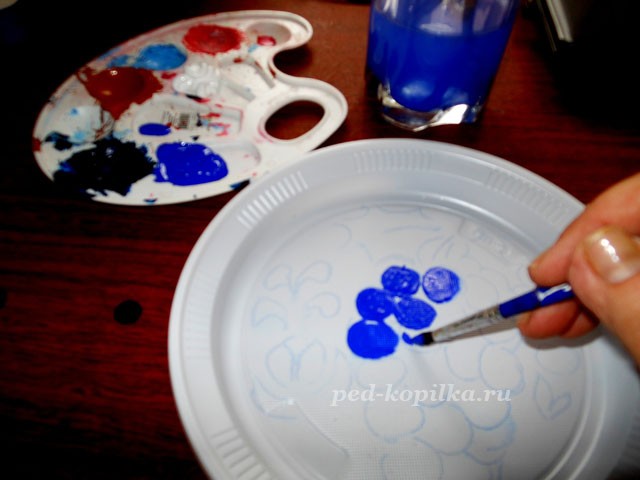 Гжельская роспись: мастер-класс