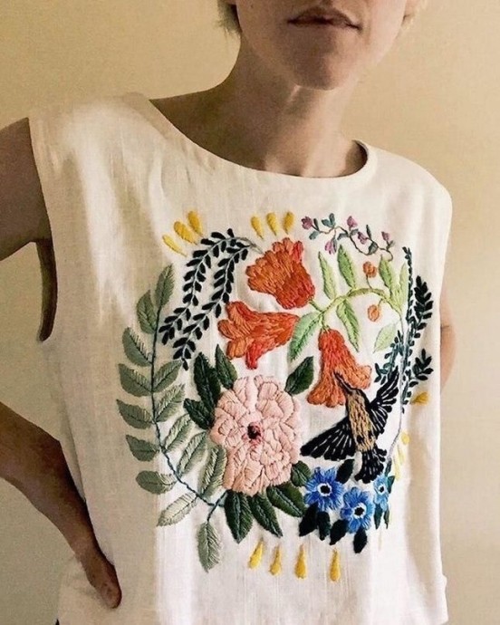 Идеи красивой вышивки полочек для вашего вдохновения