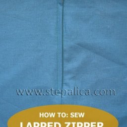 Молния под складку