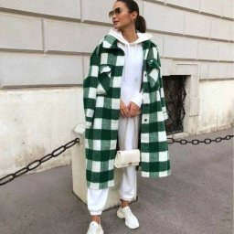 Правила пошива из ткани в клетку