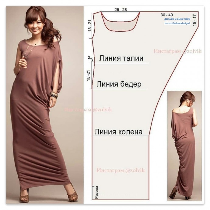 Моделируем шикарное платье