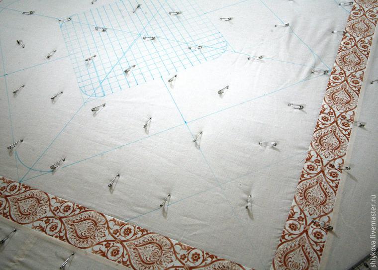 Одеяло в технике квилтинга