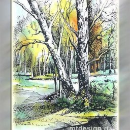 ​Рисуем природу акварелью