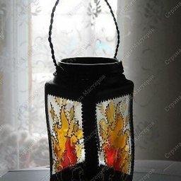 ​Витражные фонарики