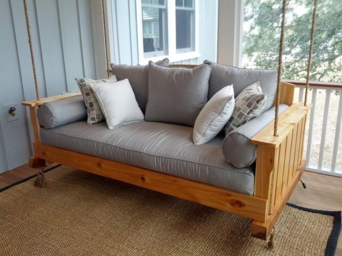 Диван-качели своими руками: отличные идеи