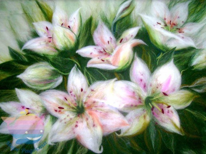 Картины шерстью: идеи для вдохновения