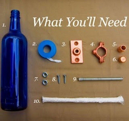 Уличный факел своими руками Уличный факел своими руками