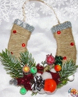 Подковы на удачу к старому Новому году