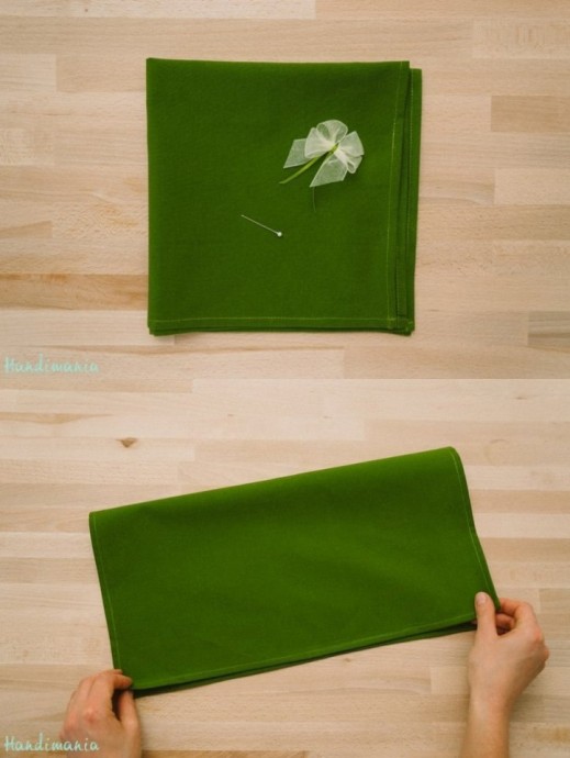 Ёлочка из салфетки