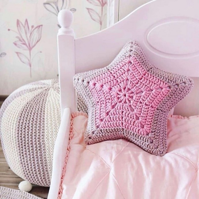 ​Подушка-звезда