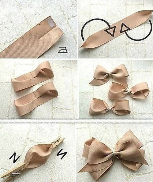 Делаем красивый бант Делаем красивый бант