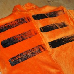 Наносим несложный рисунок на ткань