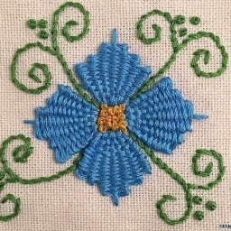 Красивая вышивка: мастер-класс