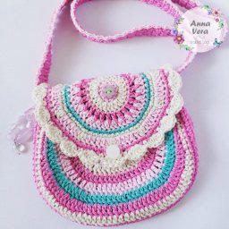 Летняя стильная сумочка для девочек больших и маленьких