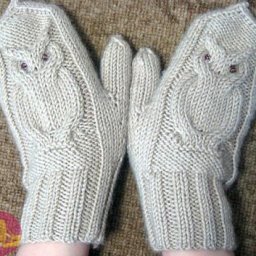 Варежки-совушки