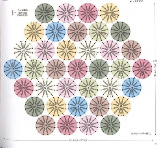 Вяжем сидушки