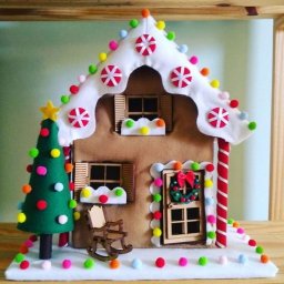 Идеи создания домиков из фетра