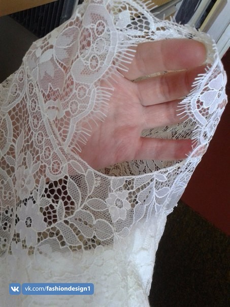 Как сделать тонкие и незаметные швы в кружеве