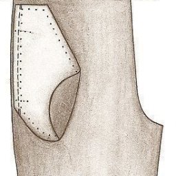 ​Карманы в боковых швах