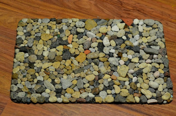Коврики из гальки: будьте ближе к природе