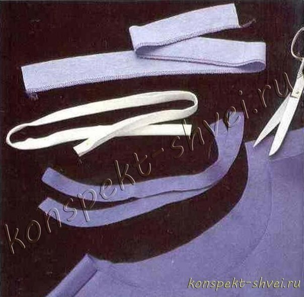 Как сделать кант на круглой горловине в трикотажном изделии