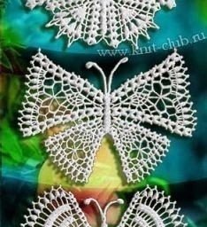 Ажурные бабочки