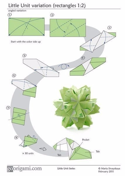 Шары счастья оригами