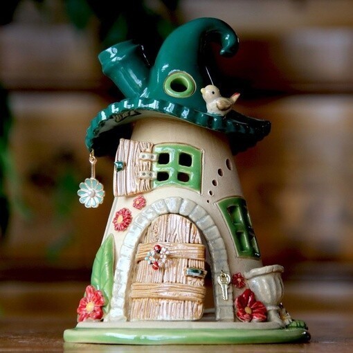 Милые домики из полимерной глины