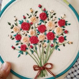 Розы в стиле рококо