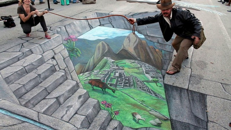 Миры, нарисованные у вас под ногами