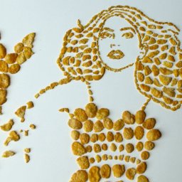 ​Портреты из круп и хлопьев