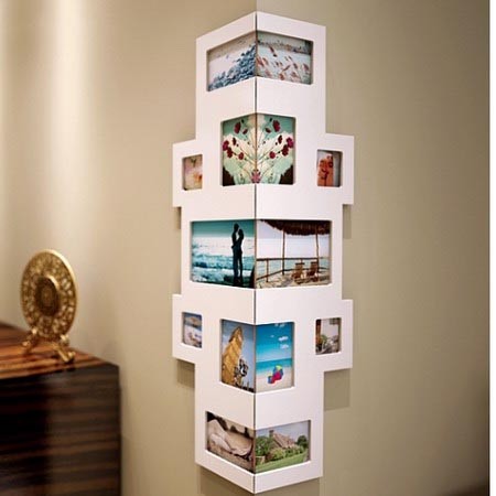 Преображение фотографий на углах стен