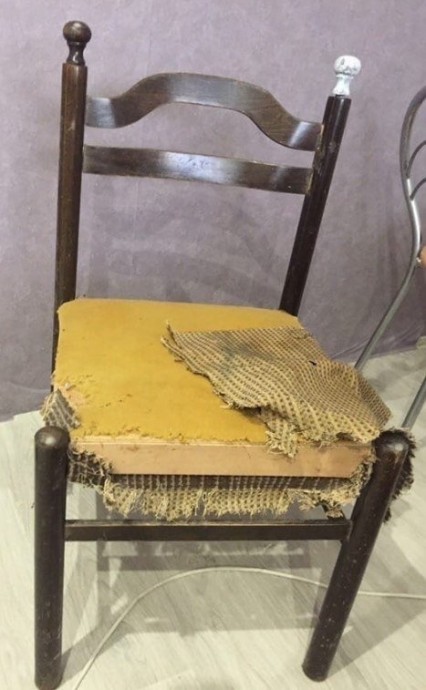 ​Преображение старого стула