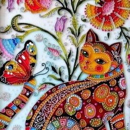 ​Расписные коты: идеи для вдохновенного рисования