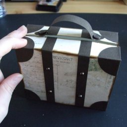 Саквояж: техника скрапбукинг