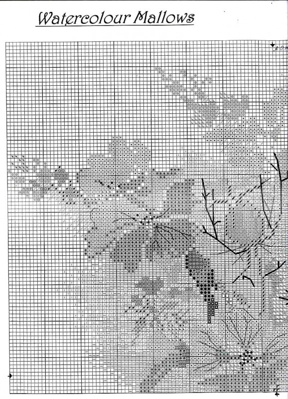 Вышивка "Чудесный букет в вазе"