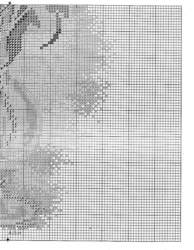 Вышивка "Чудесный букет в вазе"