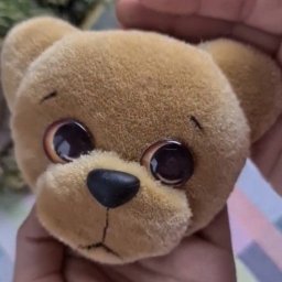 Делаем плюшевого мишку из камыша