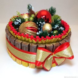 Идеи новогодних подарков из конфет