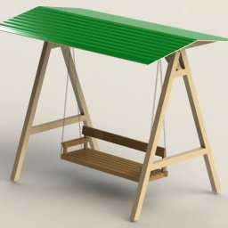 Качели для дачи своими руками