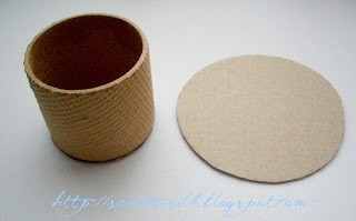 Коробочка-шляпа для швейных мелочей